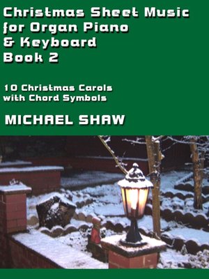 cover image of Christmas Sheet Music for Organ Piano & Keyboard